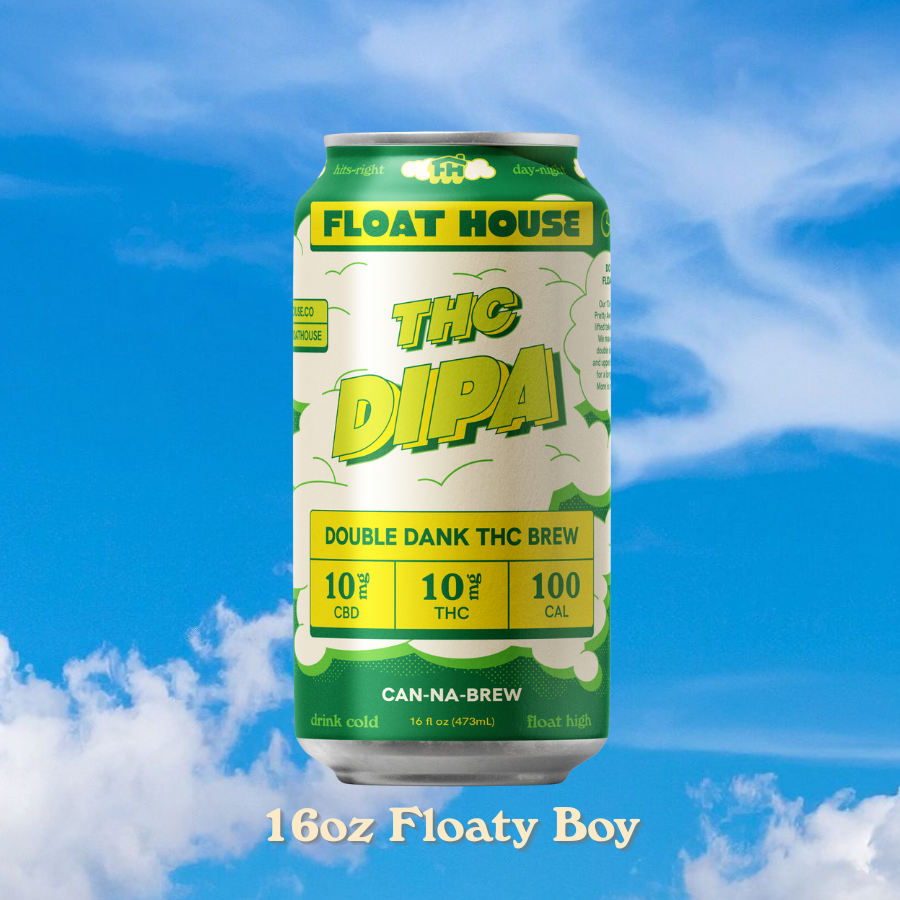 Hemp DIPA Non-Alcoholic | DIPA 10mg THC Beverage – SOBER(ISH)