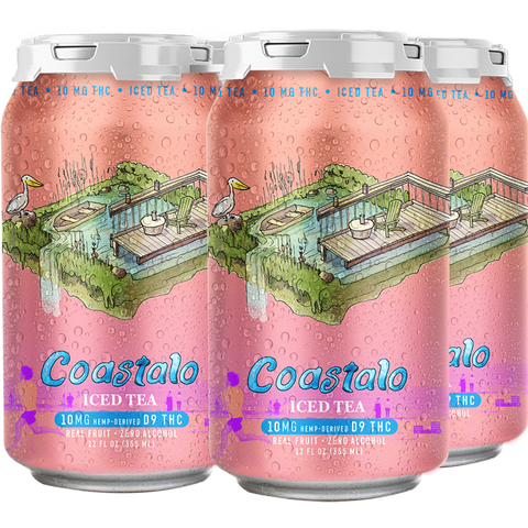 Coastalo THC Drinks | Hemp-Infused Sparkling Beverages