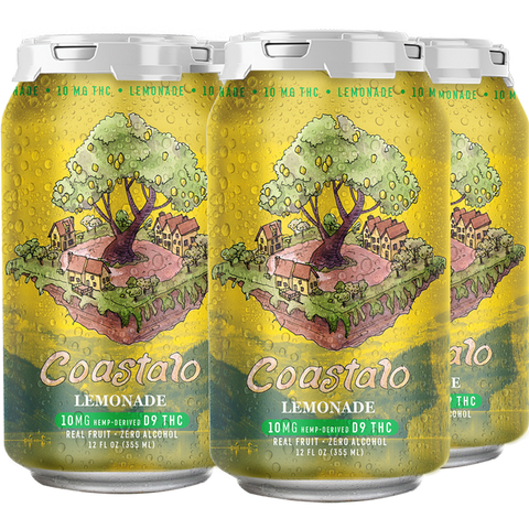 Coastalo THC Drinks | Hemp-Infused Sparkling Beverages