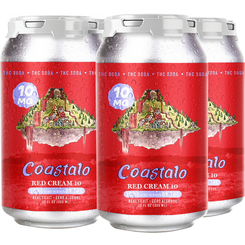 Coastalo THC Drinks | Hemp-Infused Sparkling Beverages