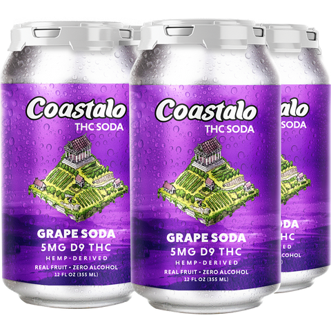 Coastalo THC Drinks | Hemp-Infused Sparkling Beverages