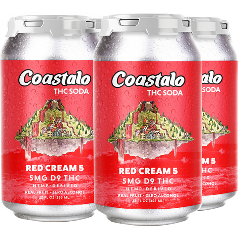 Coastalo THC Drinks | Hemp-Infused Sparkling Beverages