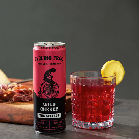 Wild Cherry THC Seltzer, 6pk
