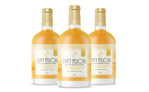 Mango Passionfruit Margarita by Dirty Pelican