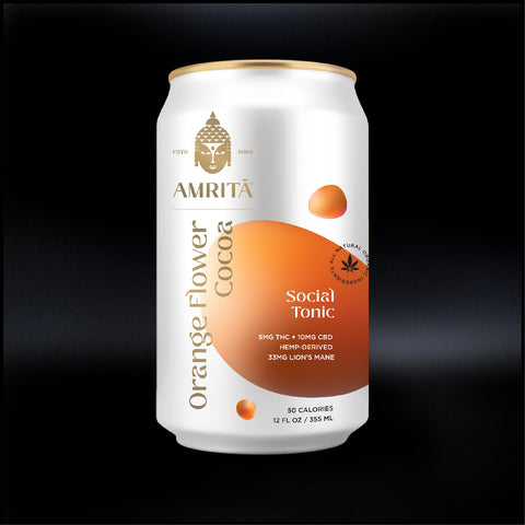 Orange Flower Cocoa THC + Functional Mushrooms