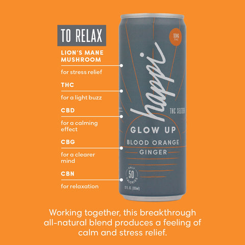 Glow Up THC Seltzer