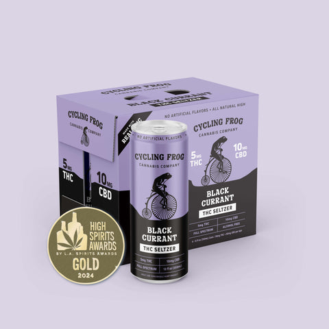 Black Currant THC Seltzer, 6pk