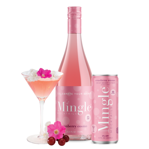 Cranberry Cosmo by Mingle Mocktails - Non Alcoholic Beverages