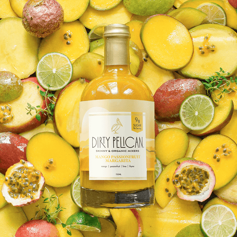 Mango Passionfruit Margarita by Dirty Pelican