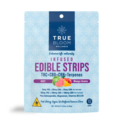 REST | Mango Guava | Sublingual Delta-9 THC Strips