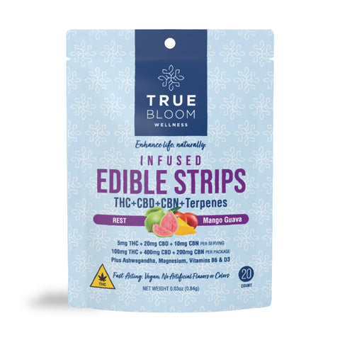 REST | Mango Guava | Sublingual Delta-9 THC Strips