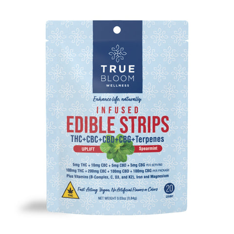 UPLIFT | Spearmint | Sublingual Delta-9 THC Strips