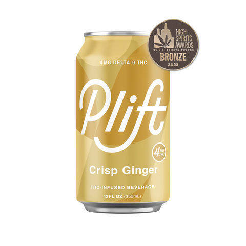 Plift (4mg THC) - Crisp Ginger 12pk