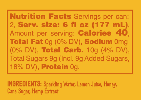 Honey Lemonade - 4 Pack