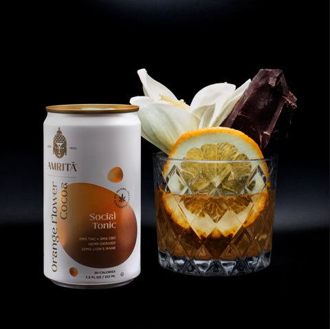Orange Flower Cocoa THC + Functional Mushrooms