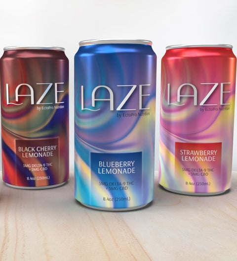 Laze Infused - D9/CBD 6pk