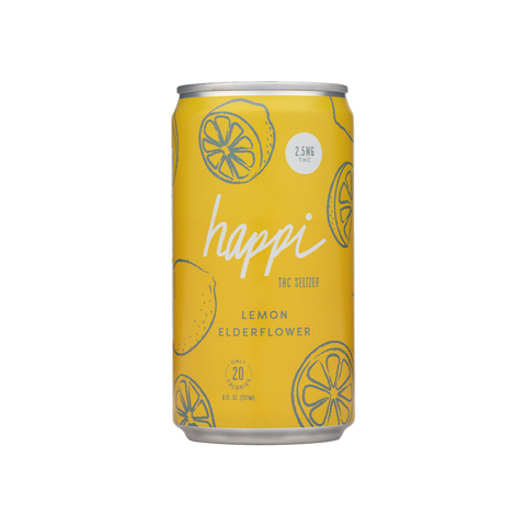Lemon Elderflower THC Seltzer