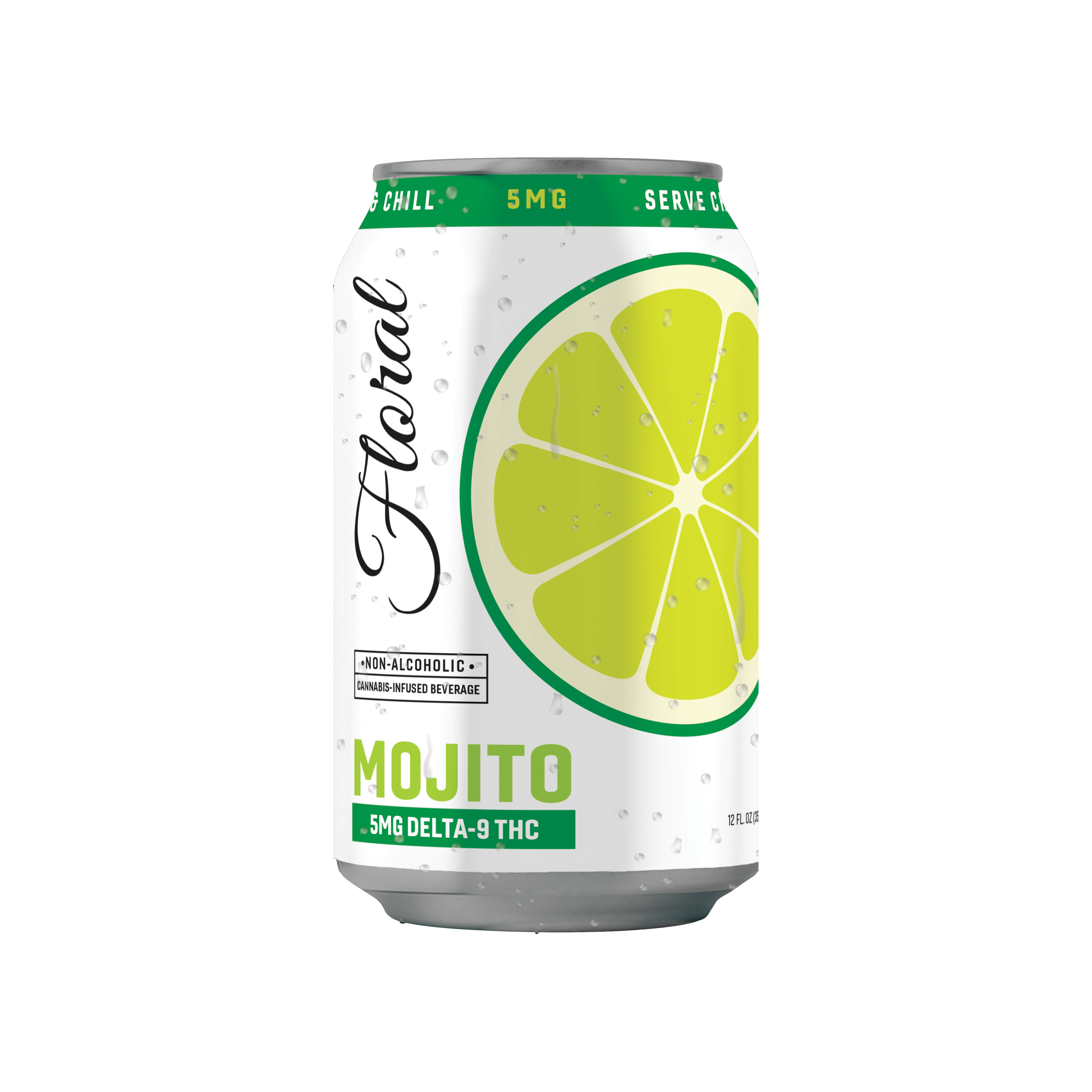 Mojito THC Cocktail (5mg Delta-9) – SOBER(ISH)