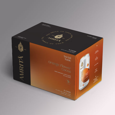 Orange Flower Cocoa - Functional Mushroom