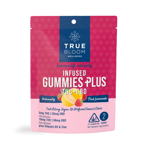 THC CBD Gummies IMMUNITY 2ct