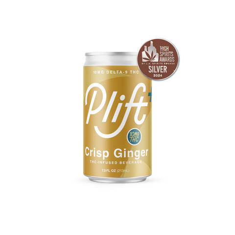Plift+ (10mg THC) - Crisp Ginger 8pk