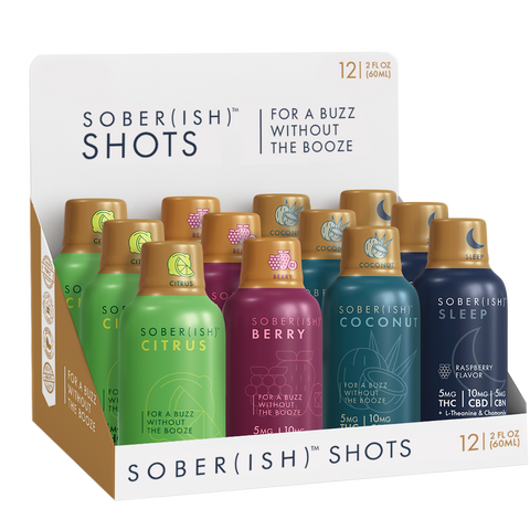 Wholesale - Sober(ish) Shots 5 MG THC