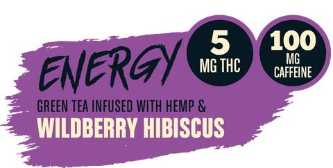 Tiger Tea Hemp-Infused Wildberry Hibiscus ENERGY