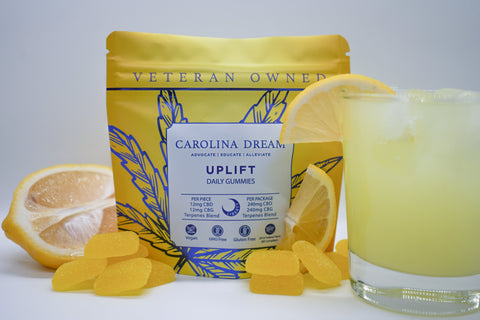 Uplift Daytime Gummies - CBG+CBD