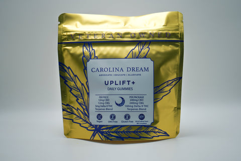 Uplift+ Daytime Gummies - CBG:CBD:THC