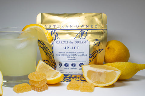 Uplift Daytime Gummies - CBG+CBD