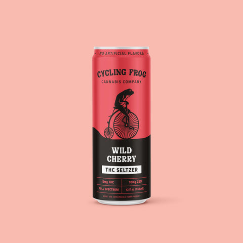 Wild Cherry THC Seltzer, 6pk