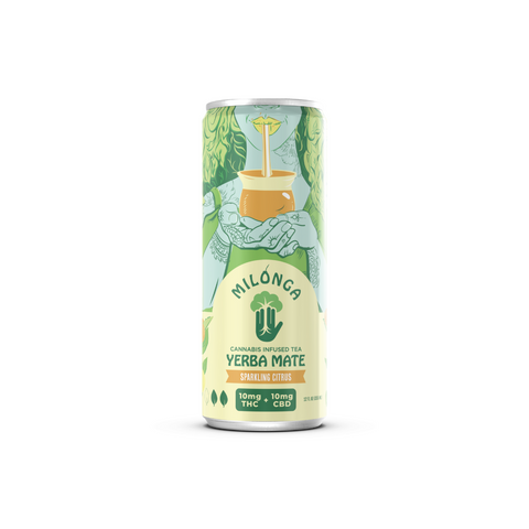 Citrus Yerba Mate Drinks (CBD/THC Infused 5-10 mg)