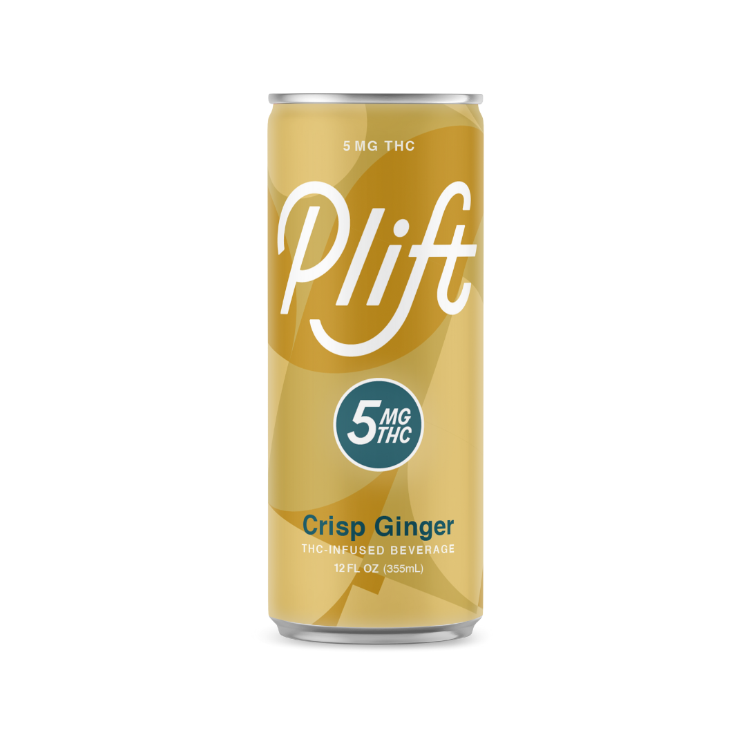 Plift (5mg THC) - Crisp Ginger 8pk – SOBER(ISH)
