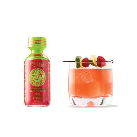 Raspberry Lime THC Drink Mixer