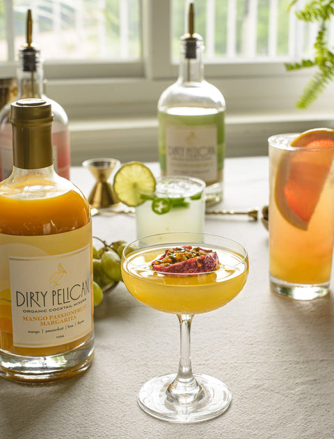 Mango Passionfruit Margarita by Dirty Pelican