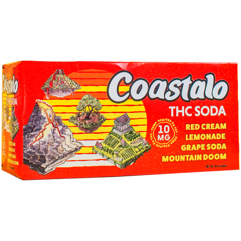Coastalo THC Drinks | Hemp-Infused Sparkling Beverages