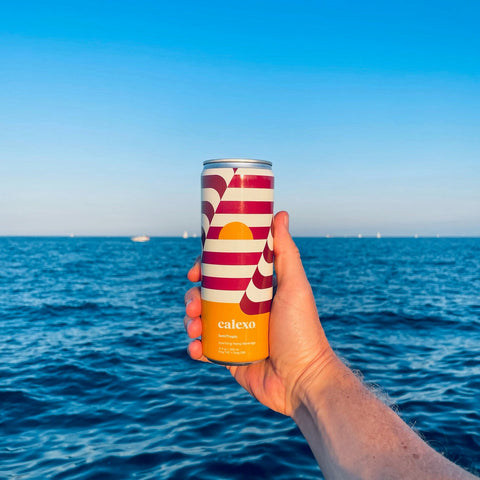 SemiTropic 12oz. Sparkling Hemp Beverage (Infused 5mg THC + 5mg CBD)