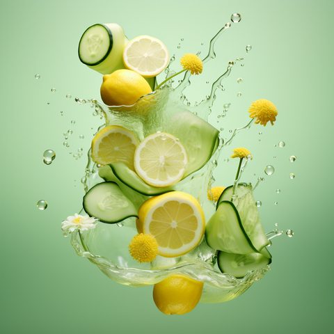 Cucumber Citron 12oz. Sparkling Hemp Beverage (Infused 5mg THC + 5mg CBD)