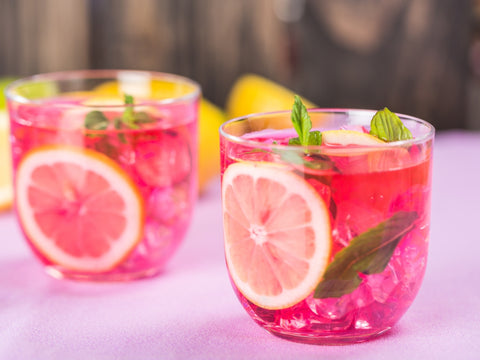 pink mocktail