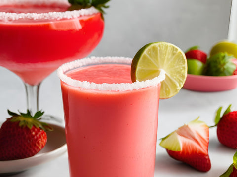 Frozen strawberry daiquiri