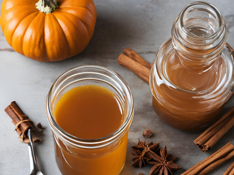 Pumpkin Spice Simple Syrup Recipe + Soberish Mocktail Ideas