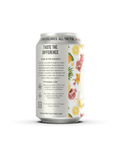 Tropical THC Seltzer with vibrant tropical fruit flavors, cannabis-infused for a refreshing and uplifting beverage experience.
