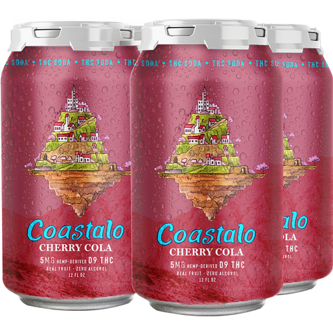 Coastalo THC Drinks | Hemp-Infused Sparkling Beverages