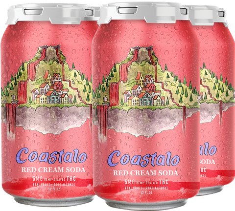 Coastalo THC Drinks | Hemp-Infused Sparkling Beverages