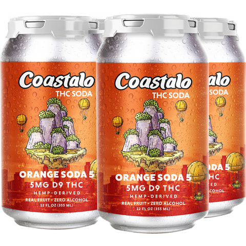 Coastalo THC Drinks | Hemp-Infused Sparkling Beverages