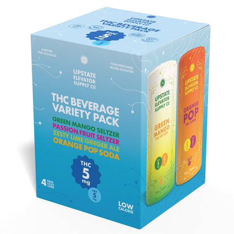 5mg THC Beverage Variety Pack