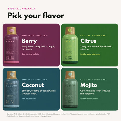 Sober(ish) Shots - Variety Pack