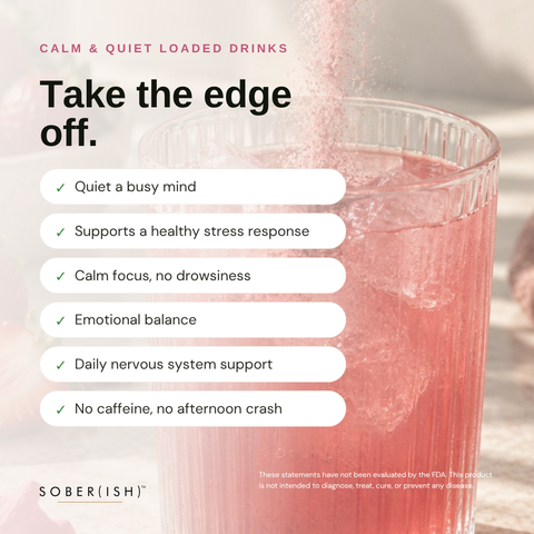 Calm & Quiet Loaded Drink