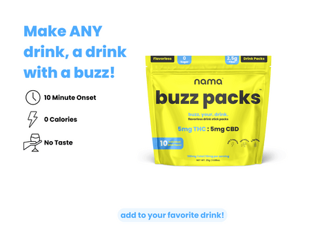 Buzz Packs™ [THC and CBD Powder Drink Mix]