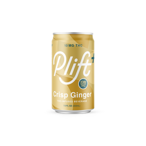 Plift+ (10mg THC) - Crisp Ginger 24pk
